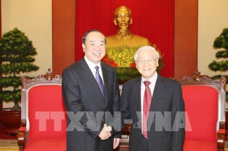 Tổng Bí thư Nguyễn Phú Trọng tiếp đoàn đại biểu Đảng Cộng sản Trung Quốc