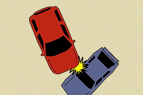 Taxi đối đầu với xe cứu thương, 1 người tử vong tại chỗ