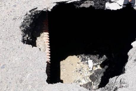 Đã tìm ra nguyên nhân xe buýt bị sụt hố tại Hà Nội