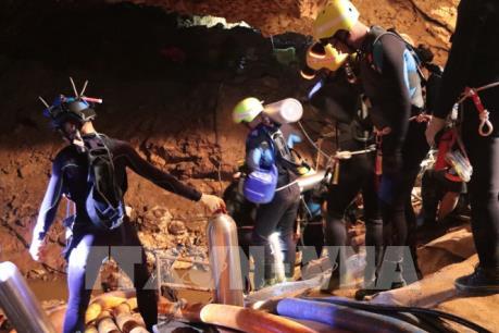 Giải cứu đội bóng thiếu niên Thái Lan: Dự báo thời tiết không thuận lợi