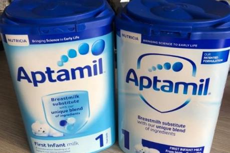 Điều tra chất lượng sản phẩm sữa công thức mới Aptamil