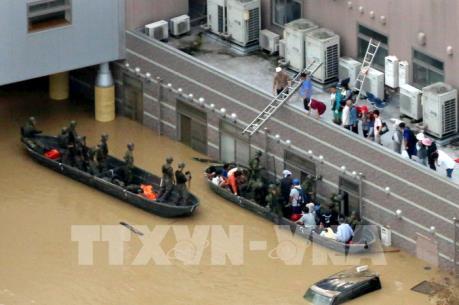 Chính phủ Nhật Bản thúc đẩy các nỗ lực tái thiết sau thảm họa mưa lũ