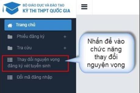 4 lưu ý khi thay đổi nguyện vọng xét tuyển online