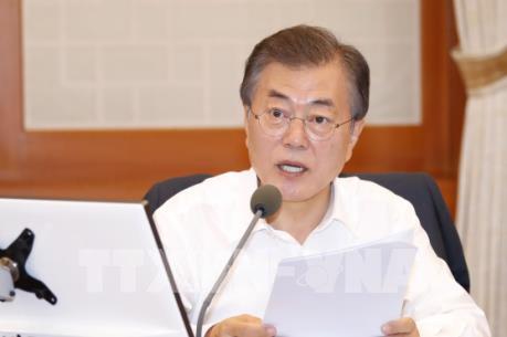 Tổng thống Hàn Quốc kêu gọi thúc đẩy tự do thương mại