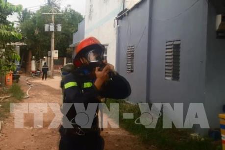 Bình Dương: Kịp thời khắc phục vụ rò rỉ khí amoniac tại cơ sở sản xuất nước đá