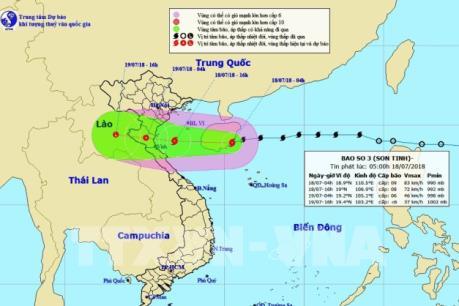 Ứng phó với bão số 3: Ninh Bình triển khai phương án di dân khu vực ngoài đê Bình Minh III