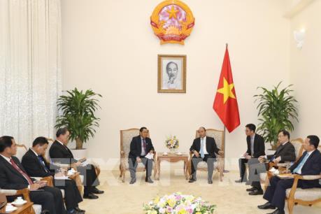 Thủ tướng Nguyễn Xuân Phúc tiếp Phó Chủ tịch Quốc hội Lào