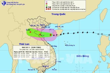Ứng phó với bão số 3: Huyện đảo Bạch Long Vĩ đã có gió cấp 6, cấp 7 và sóng lớn