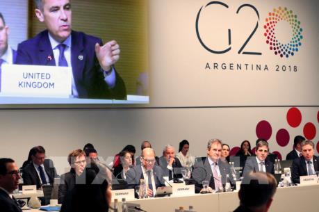 G20: Căng thẳng thương mại và địa chính trị gây rủi ro cho tăng trưởng toàn cầu