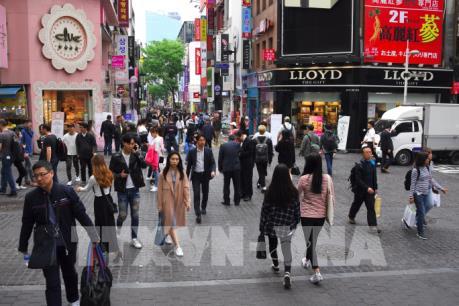 Khách du lịch nước ngoài tới Hàn Quốc tăng 6,9% trong nửa đầu năm nay