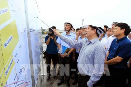 Bộ trưởng Nguyễn Văn Thể kiểm tra việc khai thác, đầu tư xây dựng giao thông tại Hải Phòng