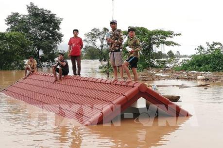 Vỡ đập thủy điện ở Lào: Công tác cứu hộ vẫn gặp khó khăn