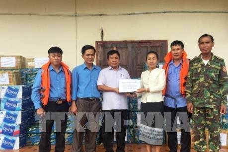 Quân đội Việt Nam giúp nước bạn Lào khắc phục sự cố vỡ đập Thủy điện Xepian - Xe Nam Noy