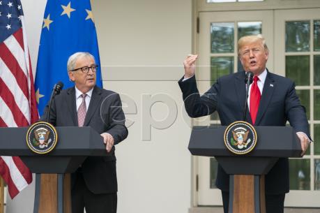 Mỹ và EU nhất trí giảm căng thẳng thương mại