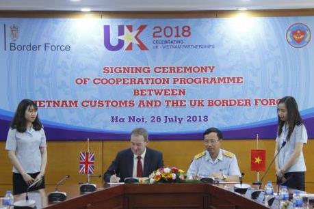 Hợp tác giữa Hải quan Việt Nam và Cơ quan Bảo vệ Biên giới Vương quốc Anh