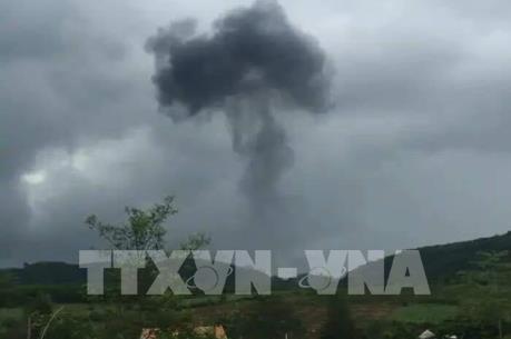 Vụ máy bay quân sự rơi tại Nghĩa Đàn, Nghệ An: Hai phi công hy sinh