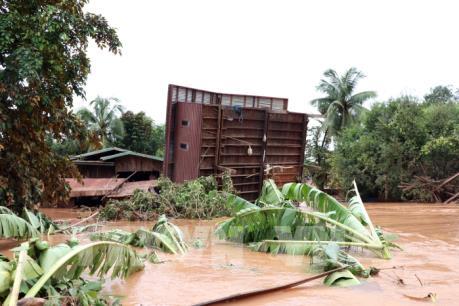 Vỡ đập thủy điện tại Lào: Hàn Quốc viện trợ Lào 1 triệu USD