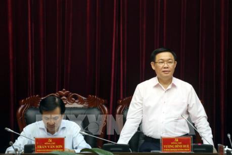 Phó Thủ tướng Vương Đình Huệ làm việc tại tỉnh Điện Biên