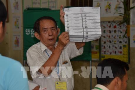 Bầu cử tại Campuchia: Đảng CPP cầm quyền giành đa số