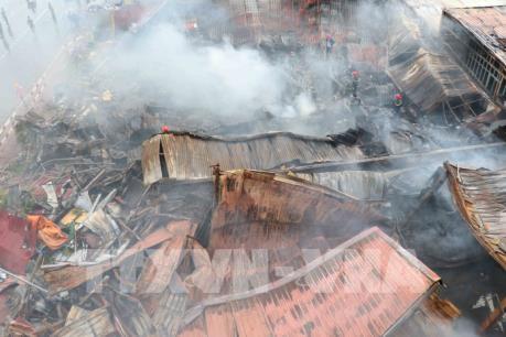 Hỗ trợ các tiểu thương vụ cháy chợ Gạo, Hưng Yên