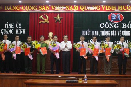 Kiện toàn nhân sự chủ chốt 6 địa phương