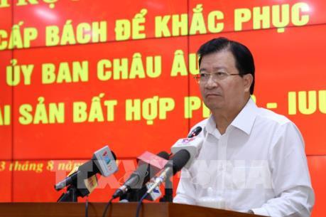 Nhanh chóng tháo gỡ “thẻ vàng” cho thủy sản Việt Nam