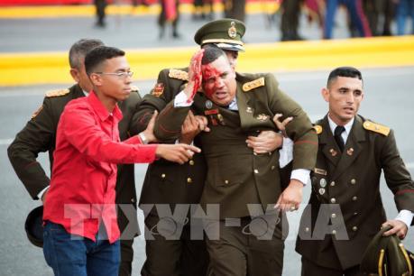 Nổ tại sự kiện có mặt Tổng thống Venezuela