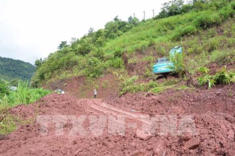 Hà Giang: Nhiều tuyến quốc lộ vẫn bị sạt lở nghiêm trọng