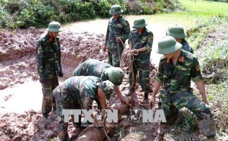 Quảng Trị: Xử lý hơn 460 đầu đạn còn nguyên kíp nổ