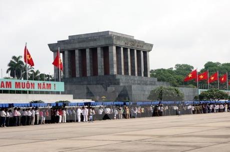 Lăng Chủ tịch Hồ Chí Minh mở cửa trở lại từ ngày 16/8 