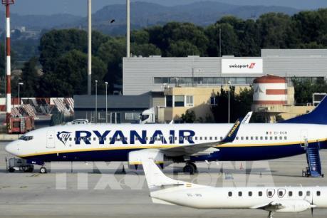 Ryanair hủy hàng trăm chuyến bay do đình công tại Đức