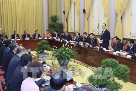 Chủ tịch nước Trần Đại Quang trao quyết định bổ nhiệm 16 Đại sứ