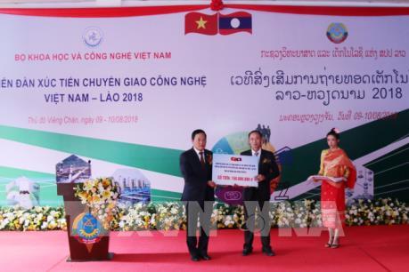 Khai mạc Diễn đàn TechConnect Việt Nam – Lào 2018