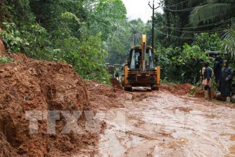 Mưa lũ và lở đất ở miền Nam Ấn Độ khiến hơn 20 người thiệt mạng