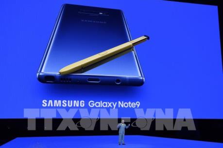 Samsung ra mắt Note 9 trang bị bút cảm ứng thế hệ mới