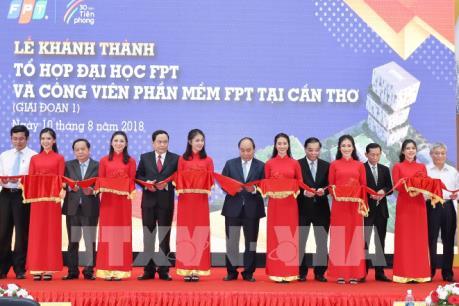 Khánh thành giai đoạn 1 Khu Tổ hợp Đại học và Công viên phần mềm FPT tại Cần Thơ