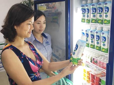 Vinamilk giới thiệu sữa tươi 100% A2 tại Việt Nam