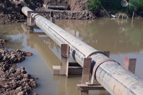 Cấp nước trở lại cho một số hộ dân huyện Hoài Đức