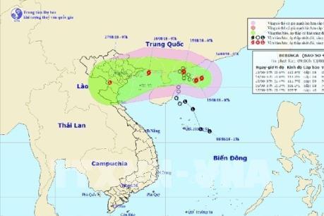 Bão số 4 có khả năng đổi hướng, dịch chuyển về phía Bắc Tây Bắc và mạnh thêm