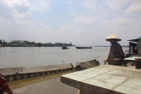 Điều tra vụ bờ kè tiền tỷ vừa đưa vào sử dụng đã sập xuống sông Đồng Nai