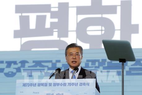 Tổng thống Hàn Quốc kêu gọi hợp tác kinh tế với Triều Tiên