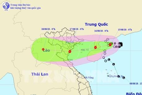 Bão số 4 đổi hướng, đe dọa các tỉnh từ Quảng Ninh - Nghệ An