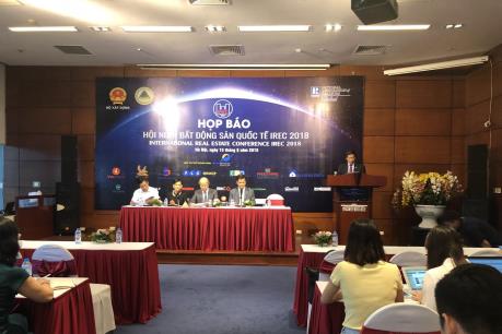 Sắp diễn ra hội nghị Bất động sản quốc tế IREC 2018 tại Hà Nội