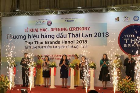 Khai mạc triển lãm Thương hiệu hàng đầu Thái Lan 2018 tại Hà Nội