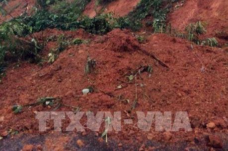 Tuyến đường từ Cửa khẩu Quốc tế Bờ Y qua Lào ách tắc cục bộ 