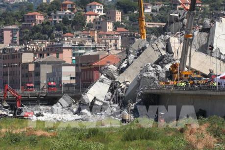 Italy tổ chức quốc tang tưởng niệm các nạn nhân trong vụ sập cầu cạn