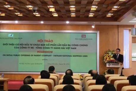 Ngày 5/9, Vinalines sẽ bán đấu giá công khai 488.818.130 cổ phần