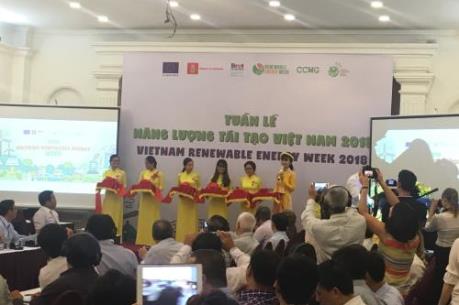 Nhiều sự kiện quanh Tuần lễ Năng lượng tái tạo Việt Nam 2018