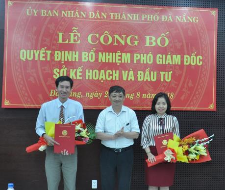 Công bố kết quả thi tuyển và bổ nhiệm lãnh đạo Sở Kế hoạch và Đầu tư Đà Nẵng