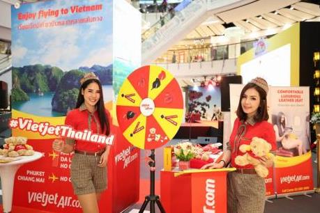 Vietjet Air đồng hành cùng “Tuần lễ Hàng hoá và Du lịch Việt Nam” tại Thái Lan
